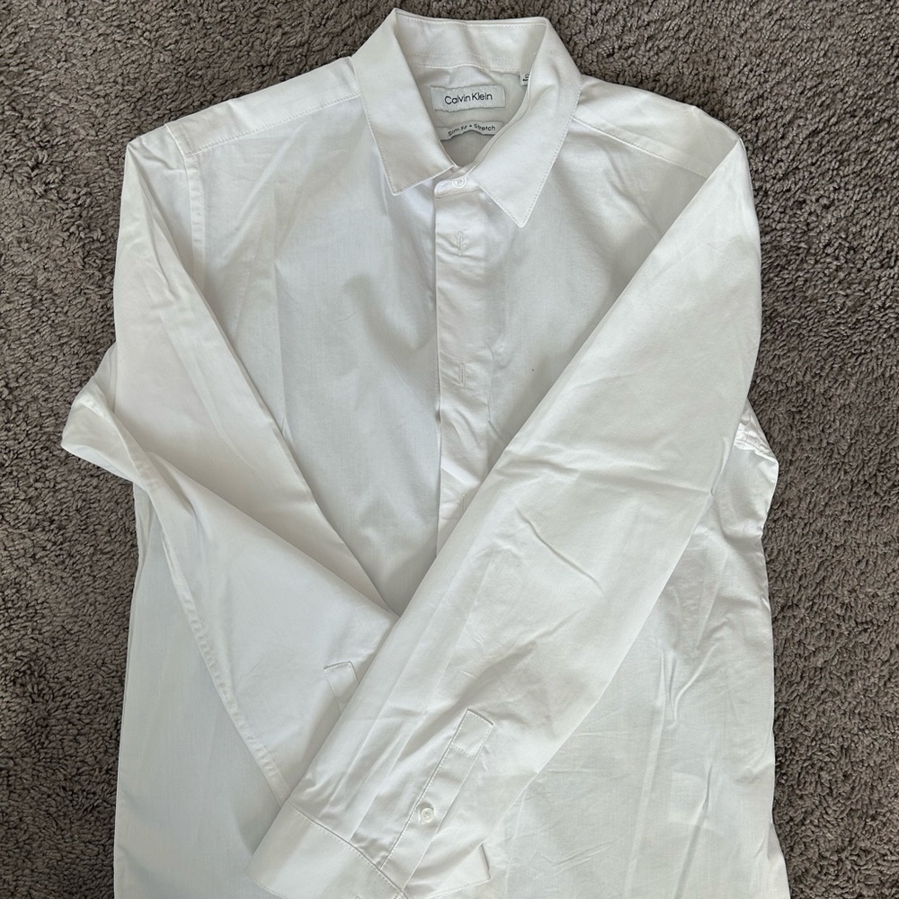 Boys Calvin Klein Dress Shirt